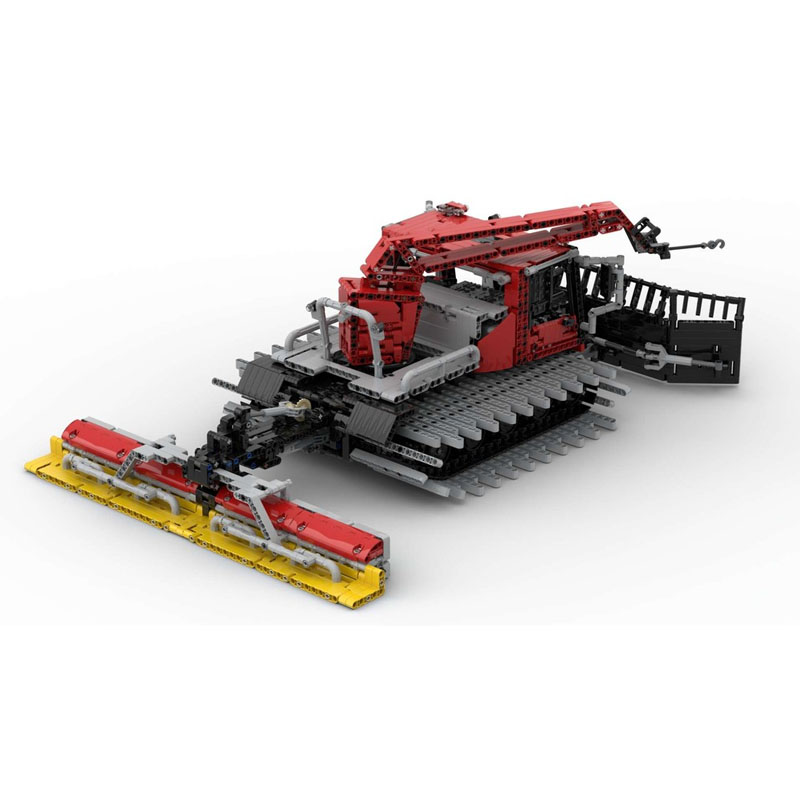 Heavy Equipment Games - Конструктор MOC-256775: Снегоуборочная машина на радиоуправлении,
