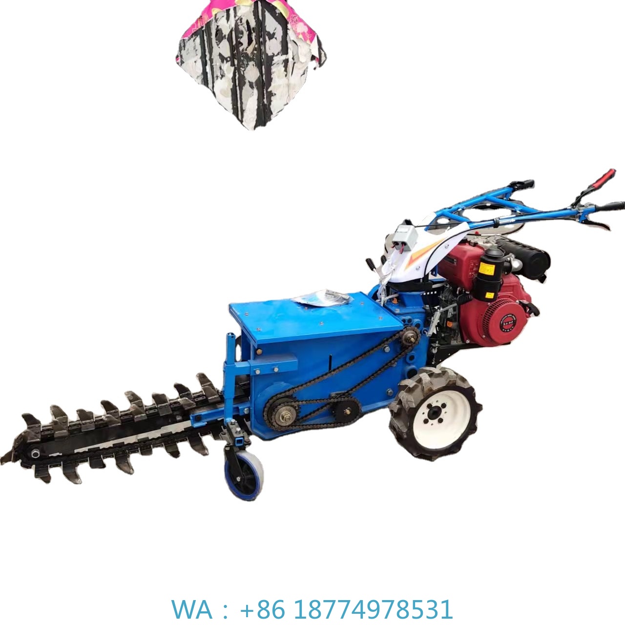 Trencher Machine Small - для кабельных каналов, оборудование для сельскохозяйственной