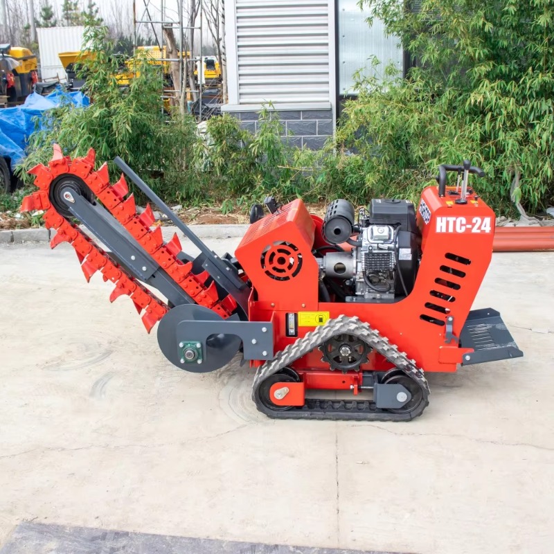 Trencher Machine Small - Резиногусеничный траншеекопатель, малогабаритная траншейная машина, мини-траншеекопатель
