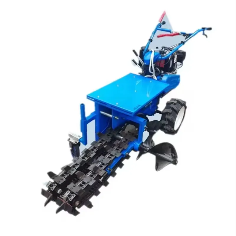 Trencher Machine Small - Малогабаритный ручной траншеекопатель с двойной цепью