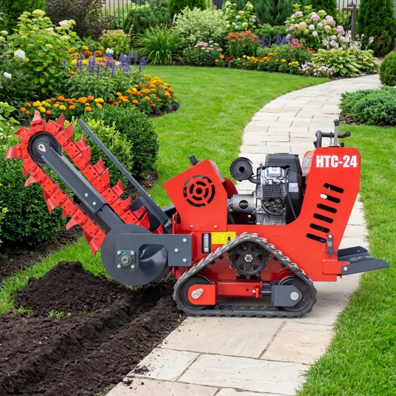 Trencher Machine Small - Цепной траншеекопатель с глубиной прокопки 750