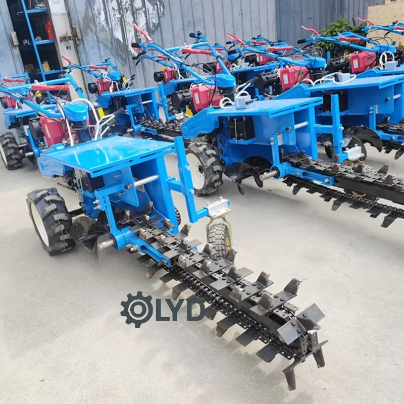 Trencher Machine Small - Прогулка за траншейвером, мини-одноцевой траншейник, бытовая