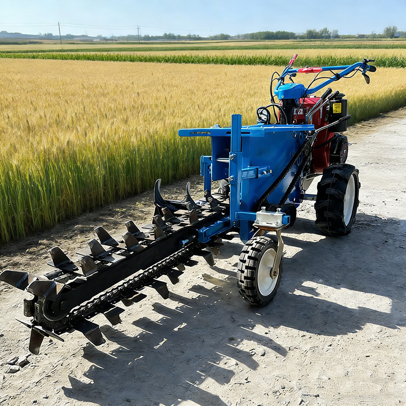 Цепной траншеекопатель, экскав – обзор и цена Trencher Machine Small