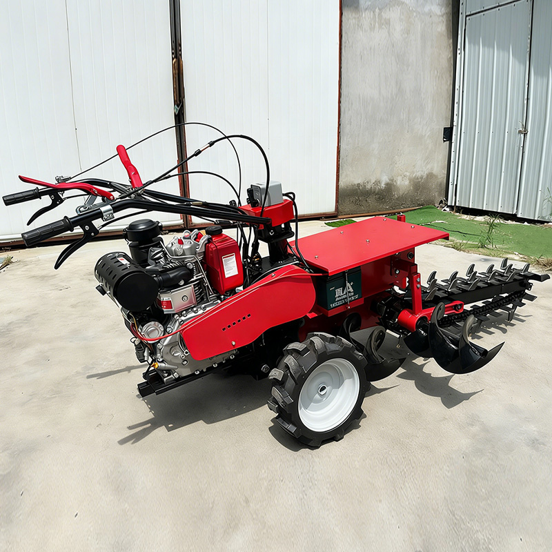 Цепной траншеекопатель, экскав – обзор и цена Trencher Machine Small