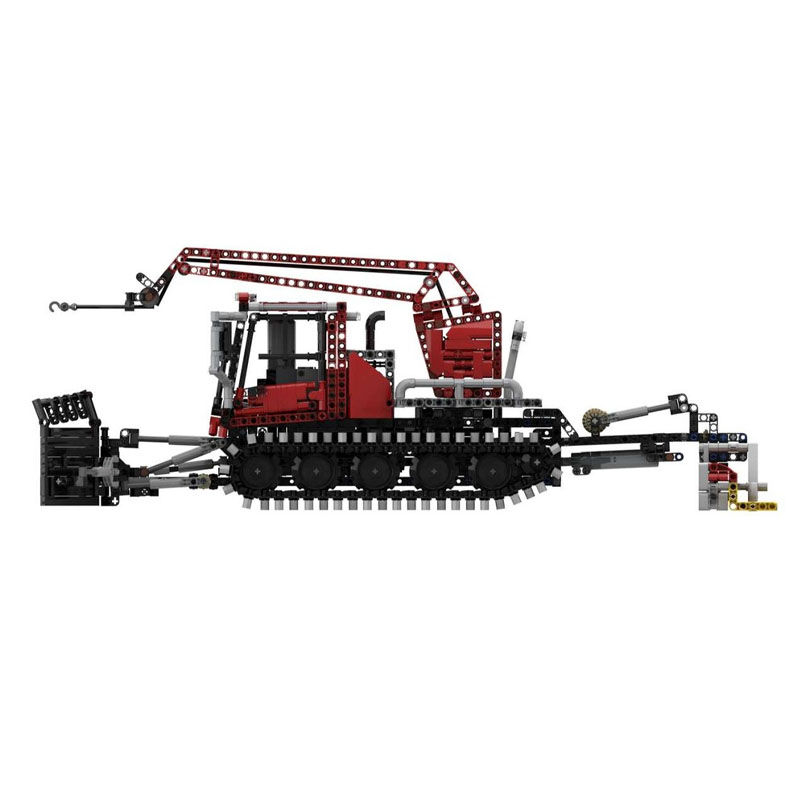 Конструктор MOC-256775: Снегоу – обзор и цена Heavy Equipment Games