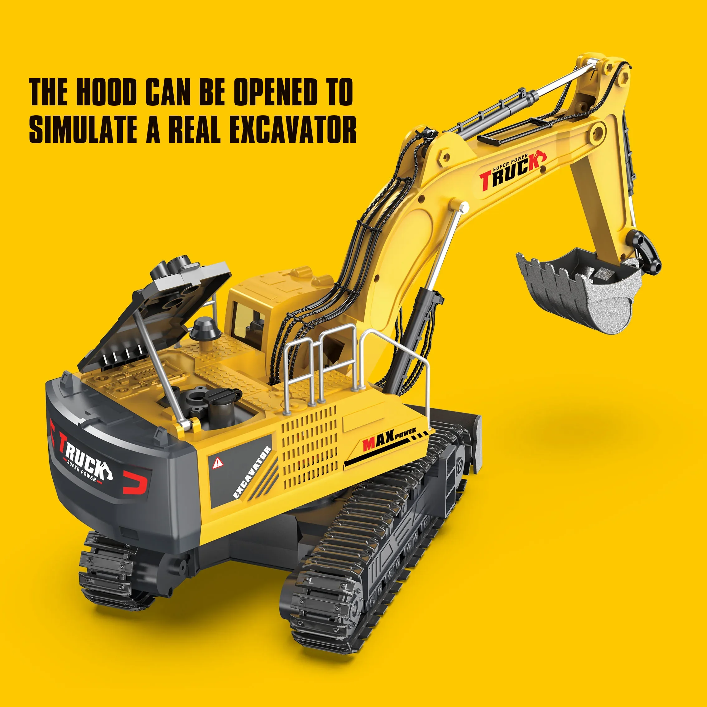 Радиоуправляемые экскаваторы,  – обзор и цена Heavy Equipment Games