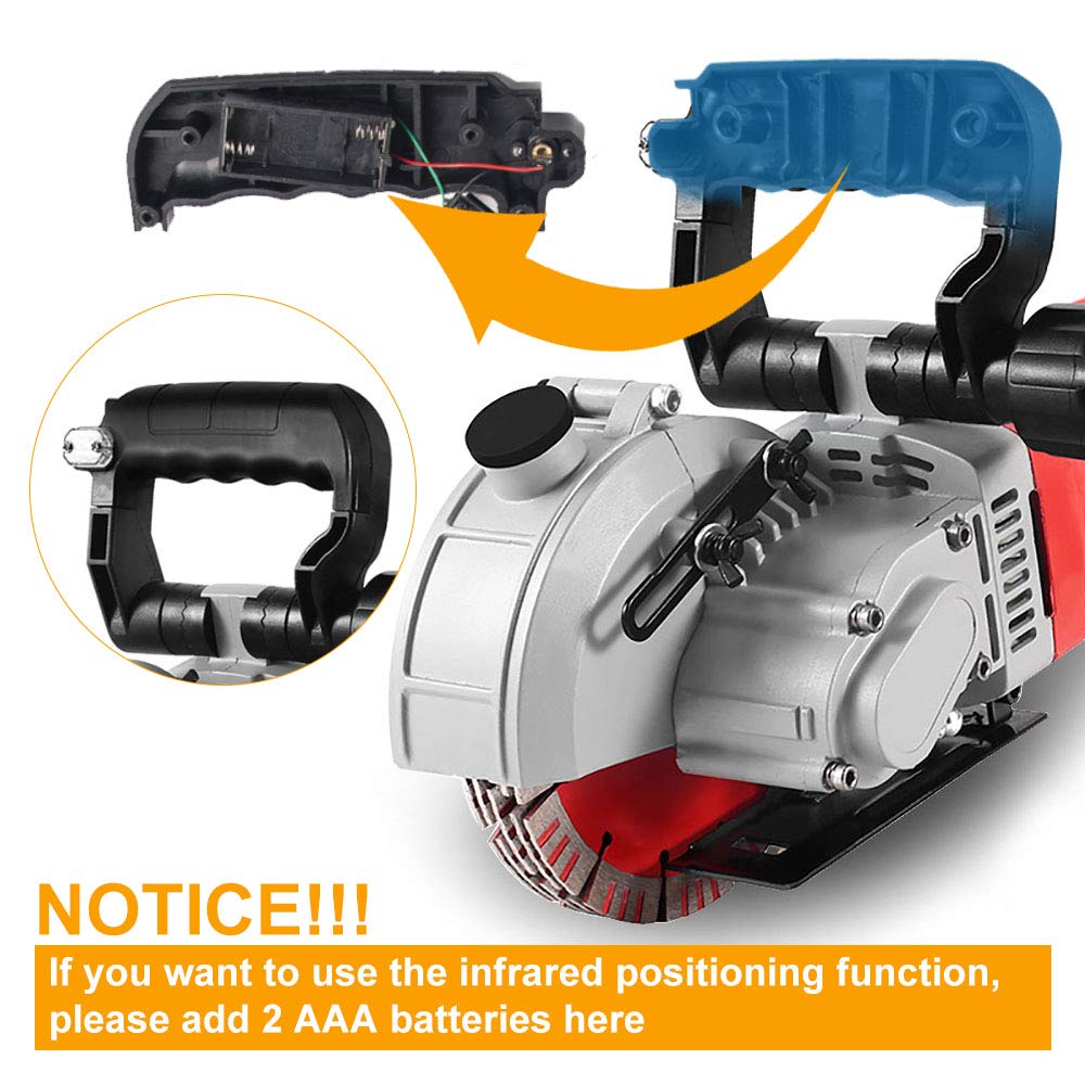 Настенный станок для обработки – обзор и цена Electric Concrete Cutter