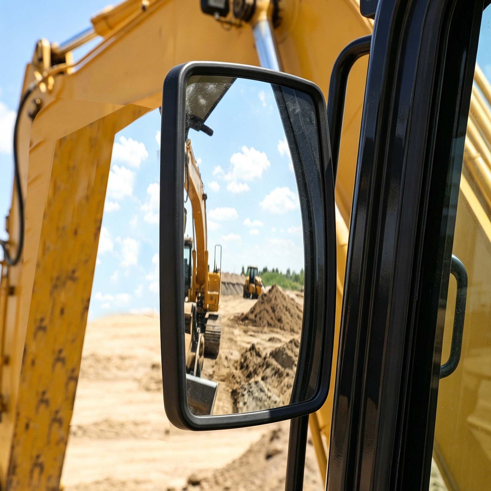 Зеркало заднего вида для экска – обзор и цена Heavy Equipment Definition