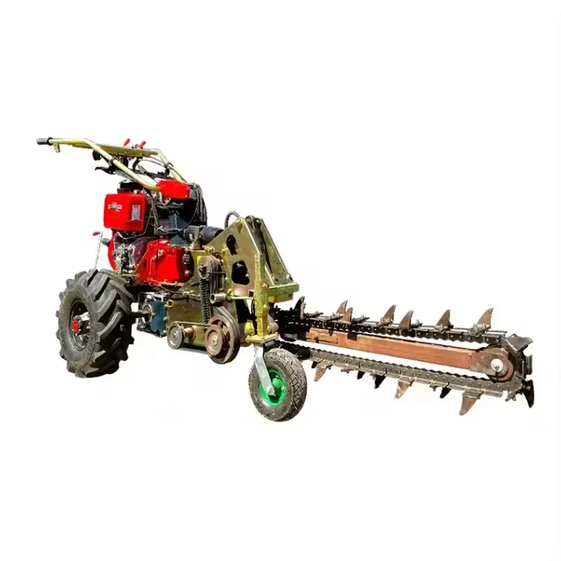 Малогабаритный ручной траншеек – обзор и цена Trencher Machine Small