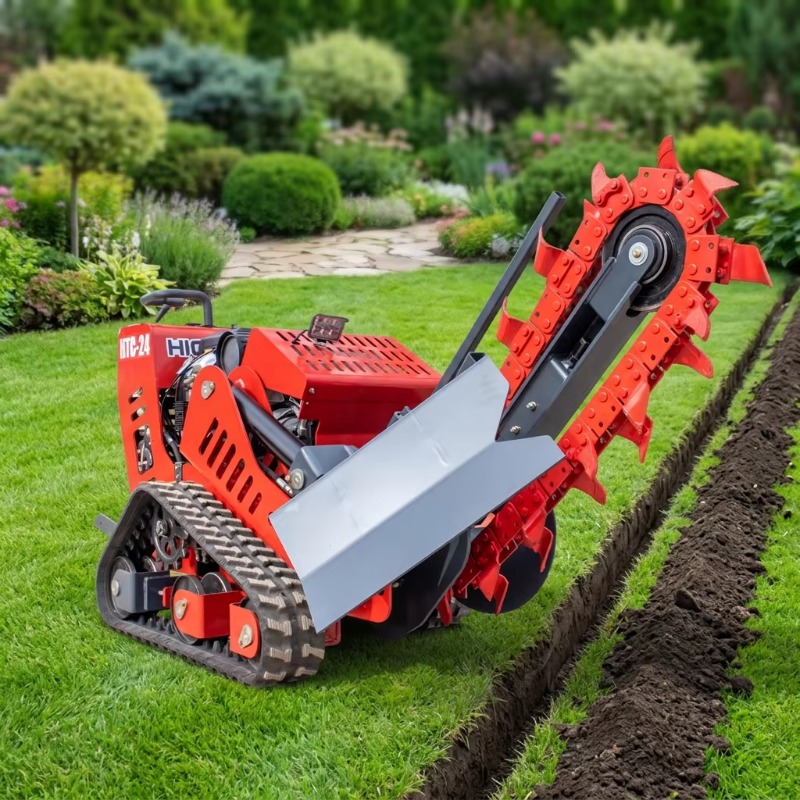Цепной траншеекопатель с глуби – обзор и цена Trencher Machine Small