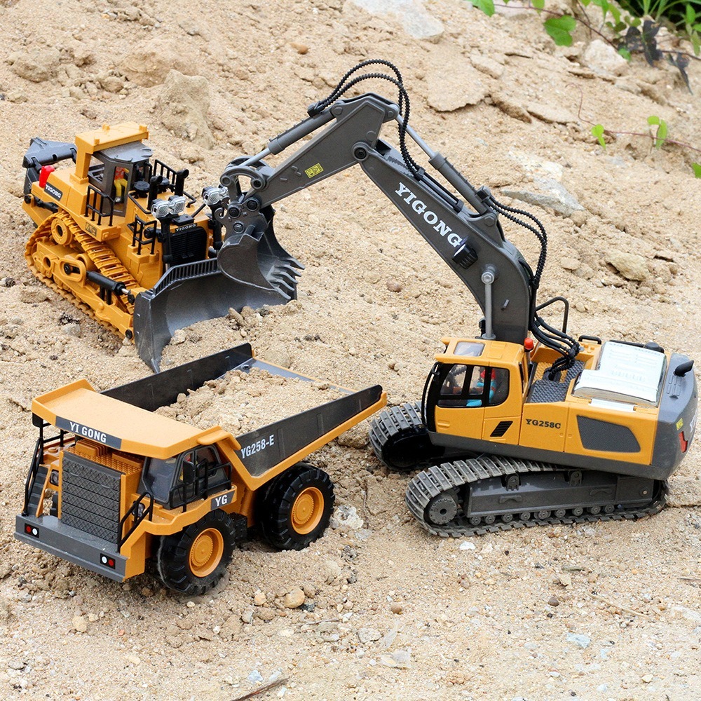 Радиоуправляемый экскаватор-са – обзор и цена Heavy Equipment Games