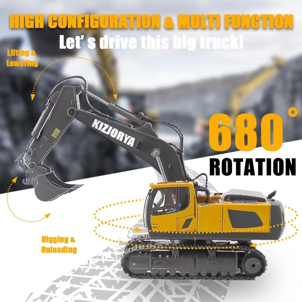 Радиоуправляемый экскаватор-са – обзор и цена Heavy Equipment Games