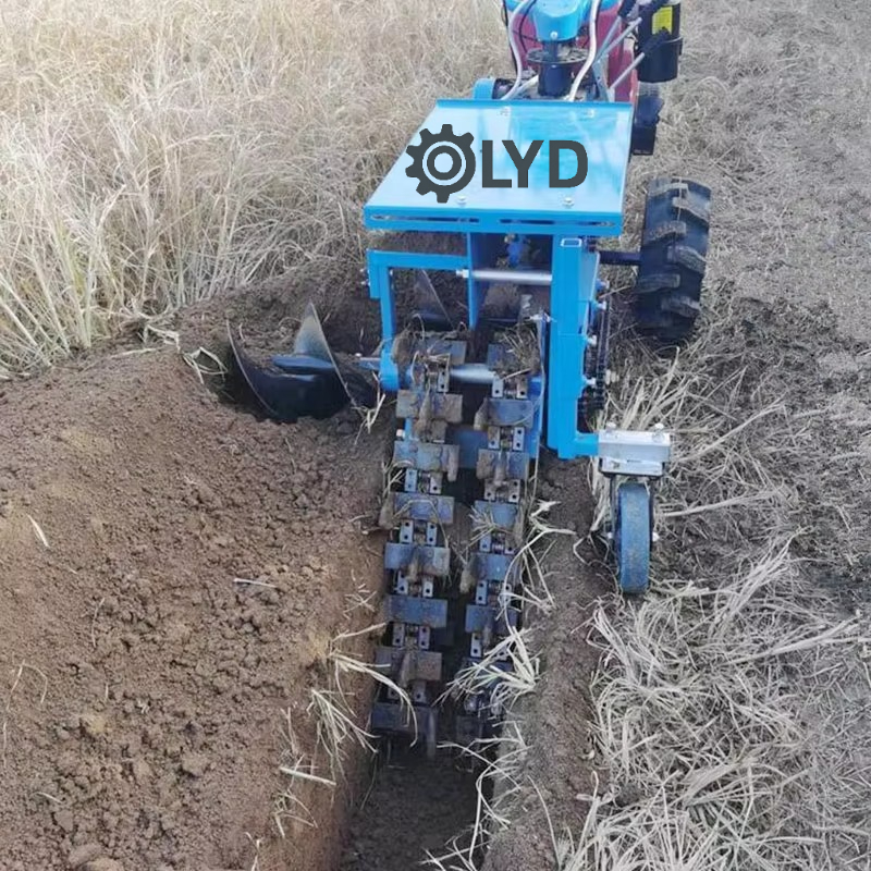 Прогулка за траншейвером, мини – обзор и цена Trencher Machine Small