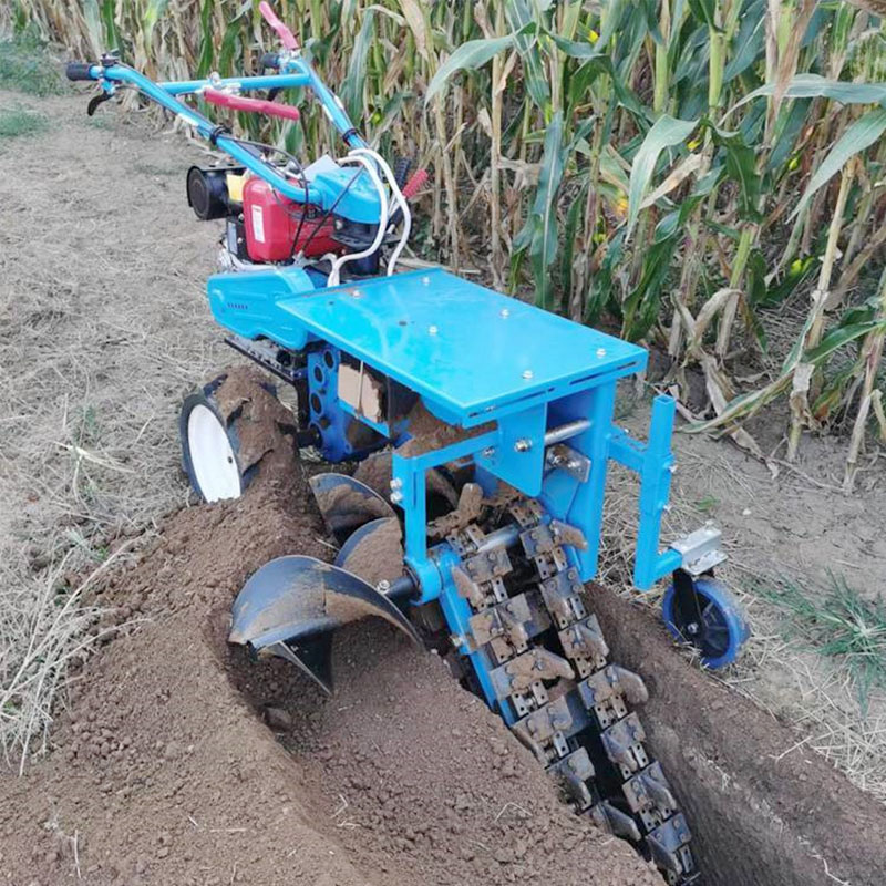 Прогулка за траншейвером, мини – обзор и цена Trencher Machine Small