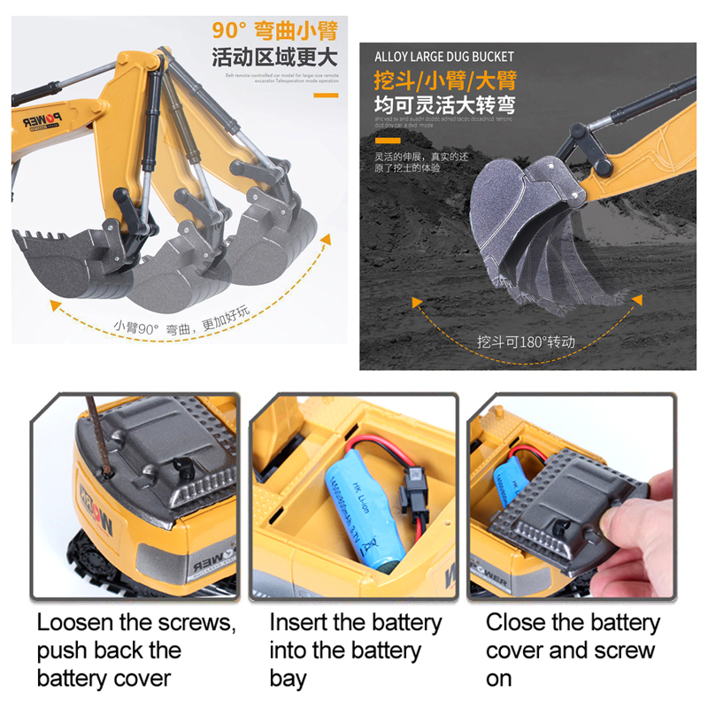 Радиоуправляемый экскаватор 2, – обзор и цена Heavy Equipment Games